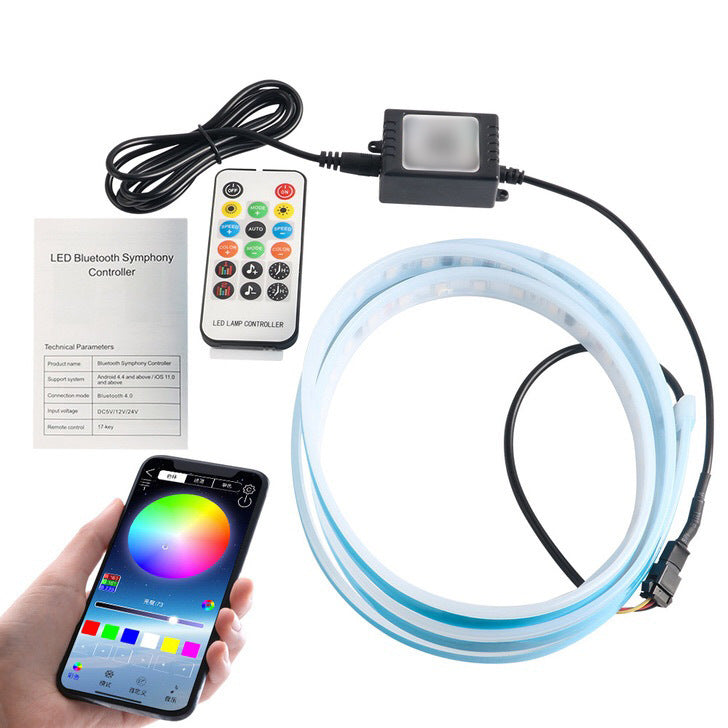 LED light strips for cars