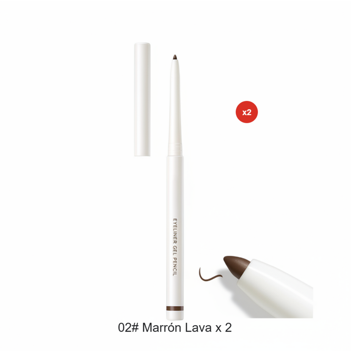 🎁buy 1 get 1 free🎁Waterproof Gel Eyeliner Pencil, Precision Eye Liner Pen, 2mm Ultra-Fine Tip, Smudge-Proof