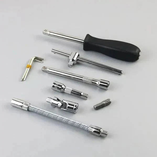 46-Piece Socket Wrench And Bit Set
