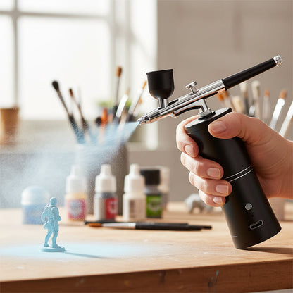 🎨 Electric Airbrush Kit with Compressor