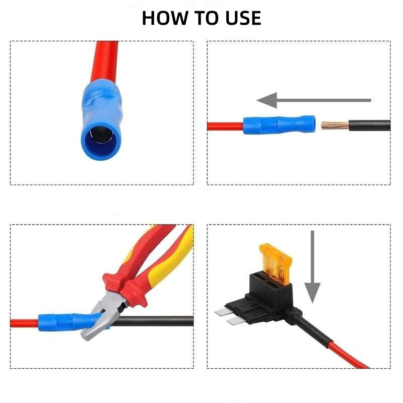 📢📢50%  OFF !! ⏰12-Piece Add-A-Circuit Fuse Tap Kit