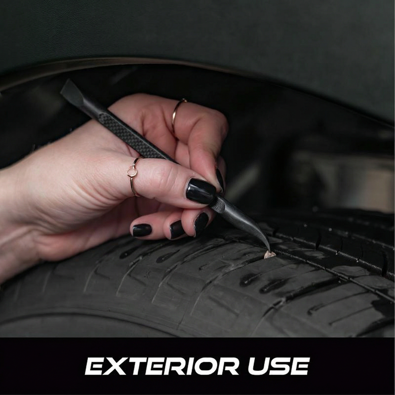 5PCS Carbon Fiber Car Detailing Pick Set