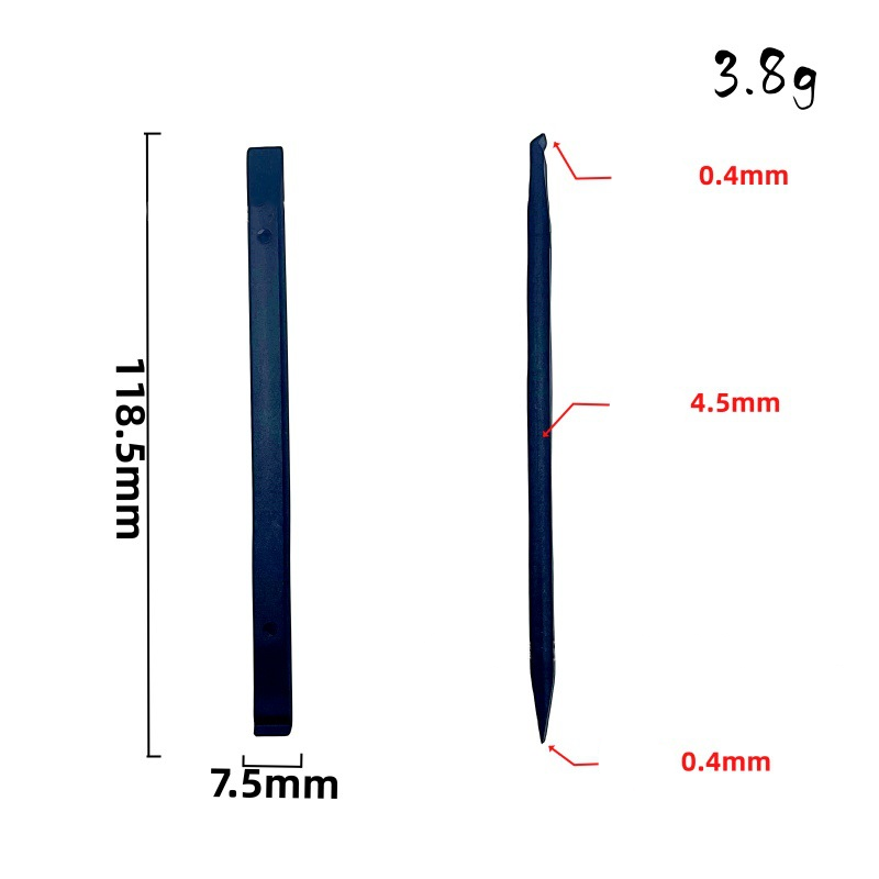 5PCS Carbon Fiber Car Detailing Pick Set