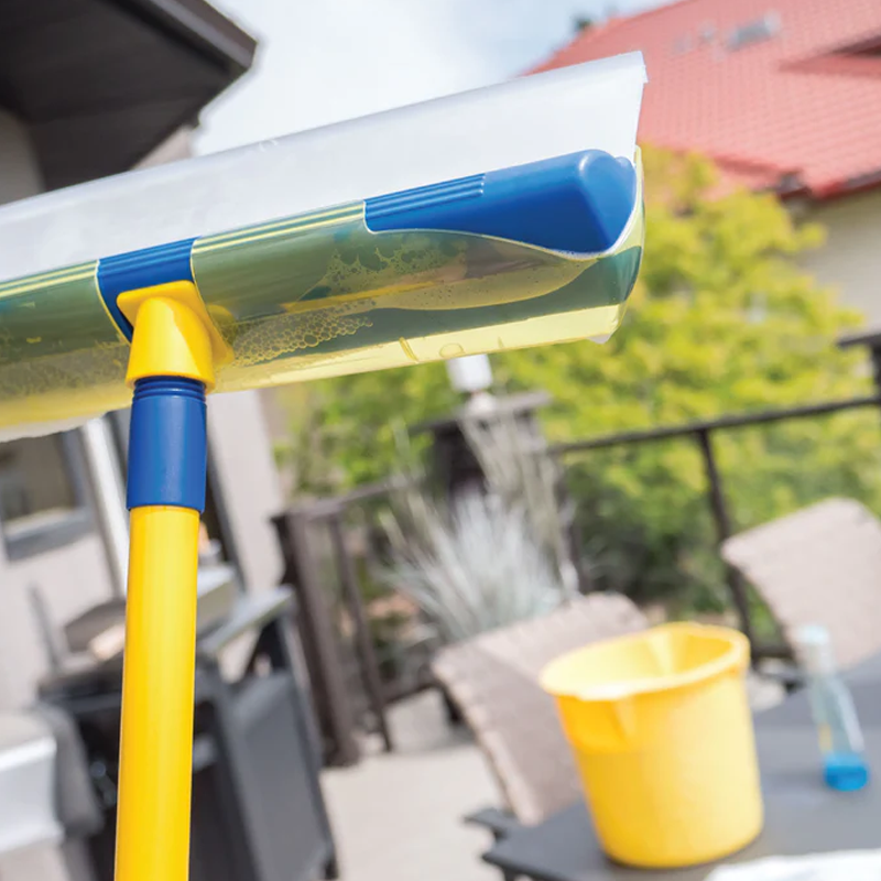 Scratch-Free & Streak-Free Squeegee 5-Piece Set for Glass Cleaning