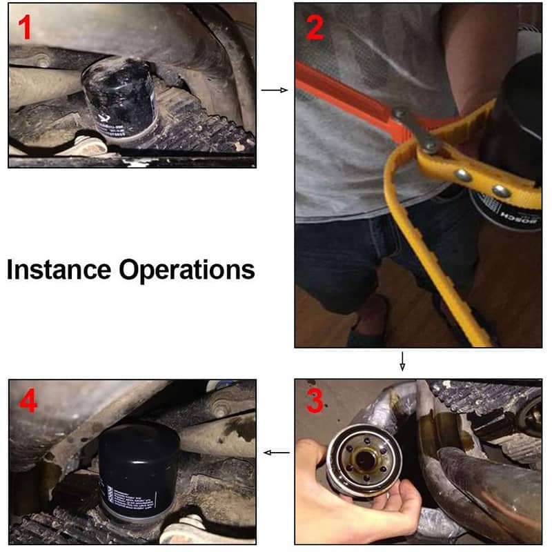 🆕 2026 New Arrival | Steel Belt Filter Spanner | Easy Grip Design 💪【50% OFF】