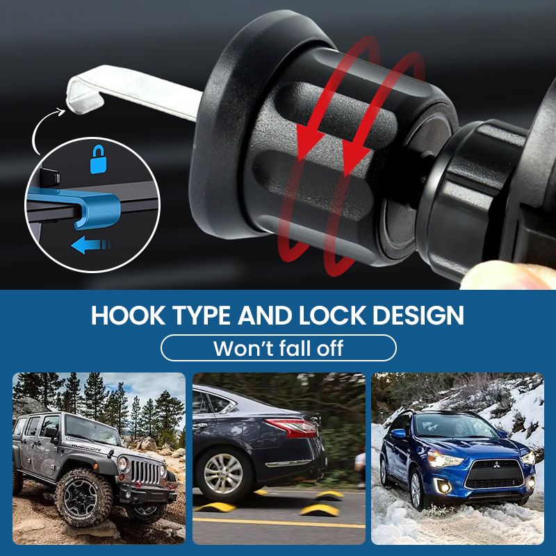 Pousbo® Hook Type 360° Rotatable Phone Holder