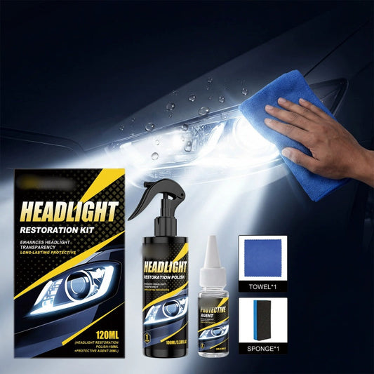 🚗Hot sale -50% OFF🚗 Professional Headlight Polish and Sealant Kit