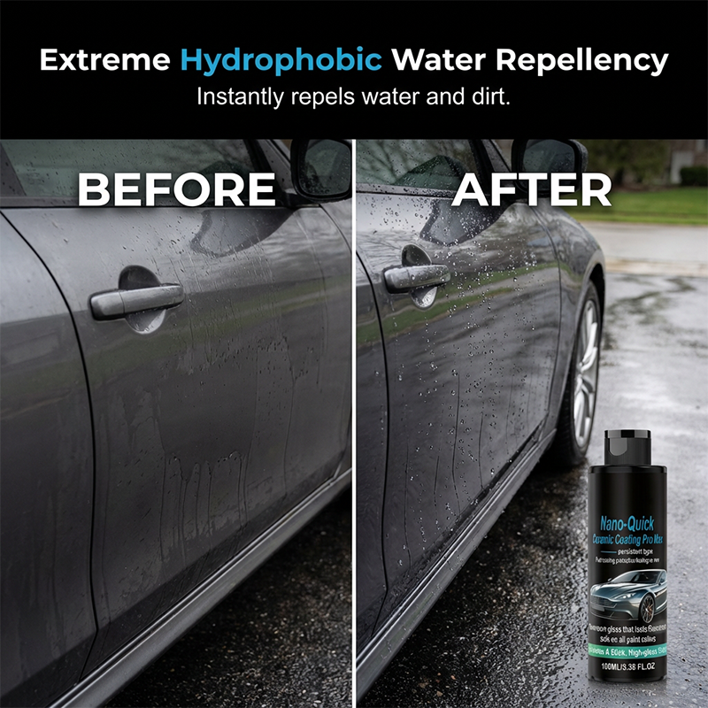 💥Buy 2 get 1 free💥High-Gloss Hydrophobic Nano Ceramic Coating Spray