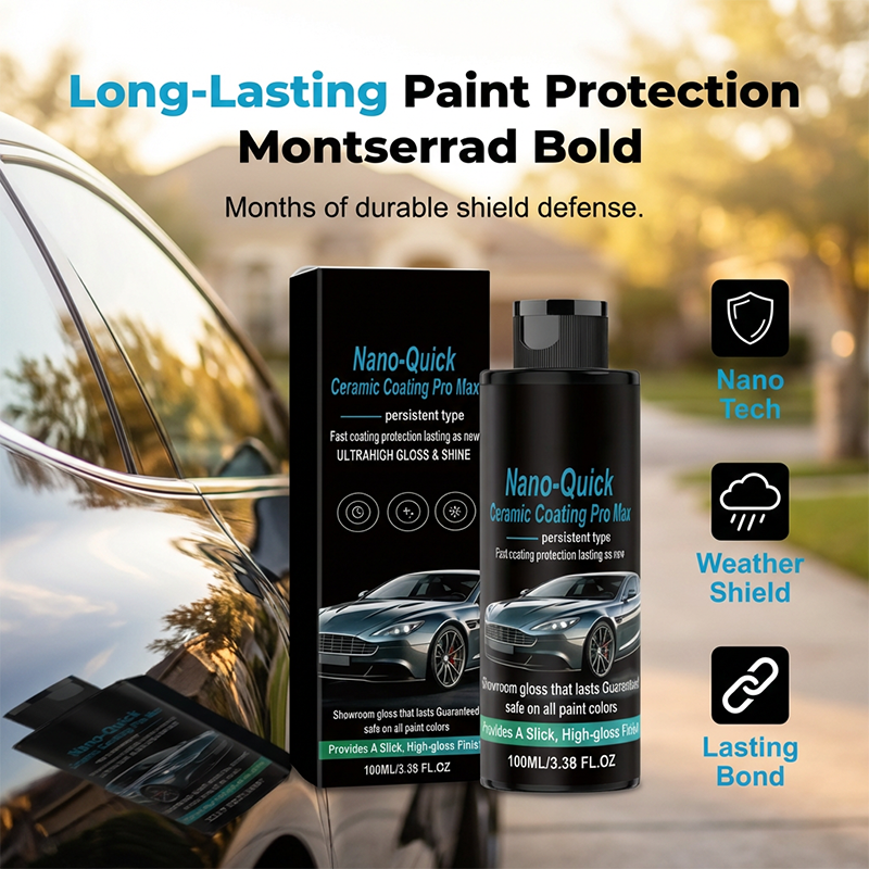 💥Buy 2 get 1 free💥High-Gloss Hydrophobic Nano Ceramic Coating Spray