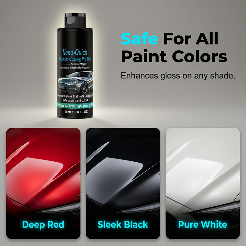 💥Buy 2 get 1 free💥High-Gloss Hydrophobic Nano Ceramic Coating Spray