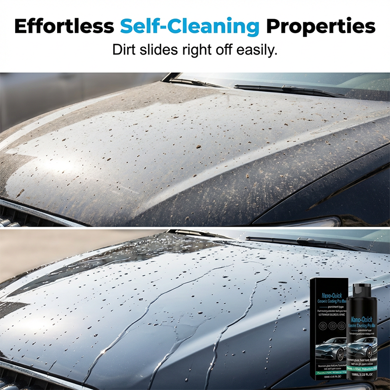 💥Buy 2 get 1 free💥High-Gloss Hydrophobic Nano Ceramic Coating Spray