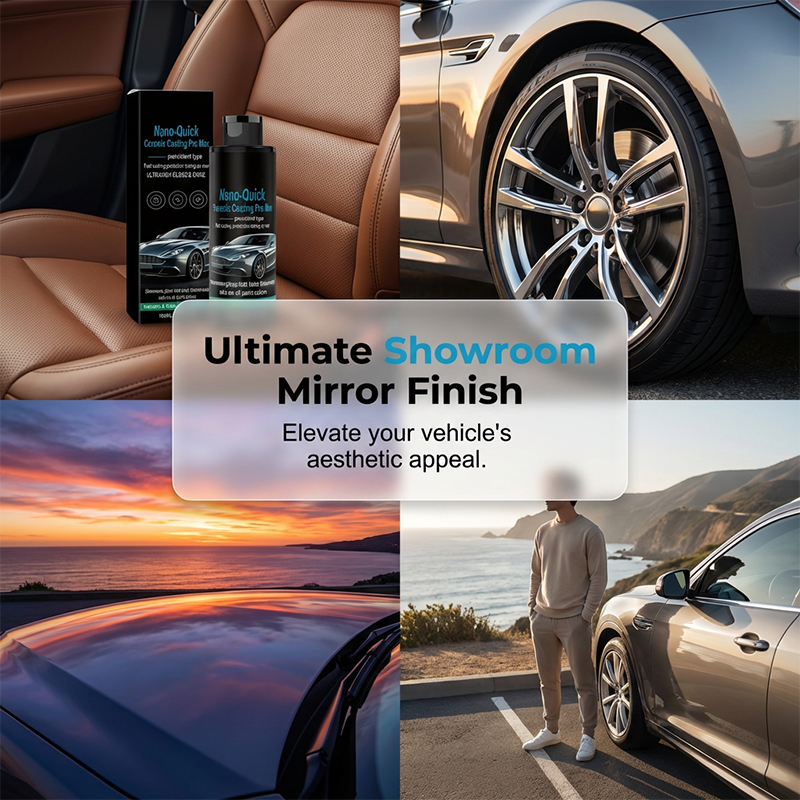 💥Buy 2 get 1 free💥High-Gloss Hydrophobic Nano Ceramic Coating Spray
