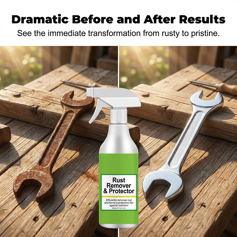 2-in-1 Rust Remover and Protector Spray