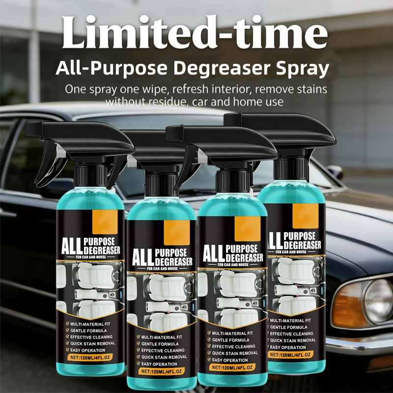 ✨Limited-time offer🔥All-Purpose Degreaser Spray🧼Remove Stains in 1 Second! ⚡