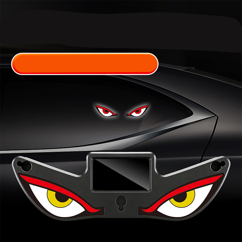 📢📢40% OFF !! ⏰Solar Powered Devil's Eye LED Car Warning Light
