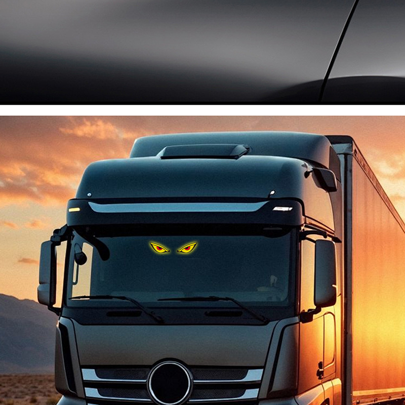 📢📢40% OFF !! ⏰Solar Powered Devil's Eye LED Car Warning Light