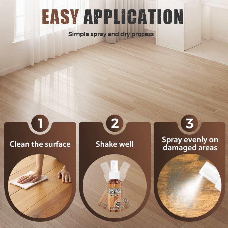 🌟Buy 2 Get 1 Free🌳Wood Floor Cleaner & Polish Restorer