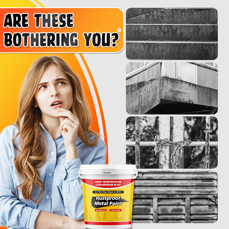🔥Limited Time Promotion 50% OFF🔥Car Rust Removal and Repainting， Rustproof Metal Paint