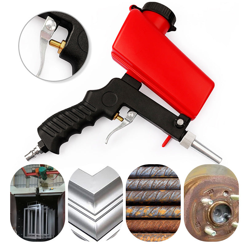 🎁Limited time 49% OFF⏳Portable Handheld Pneumatic Sand Blaster Gun