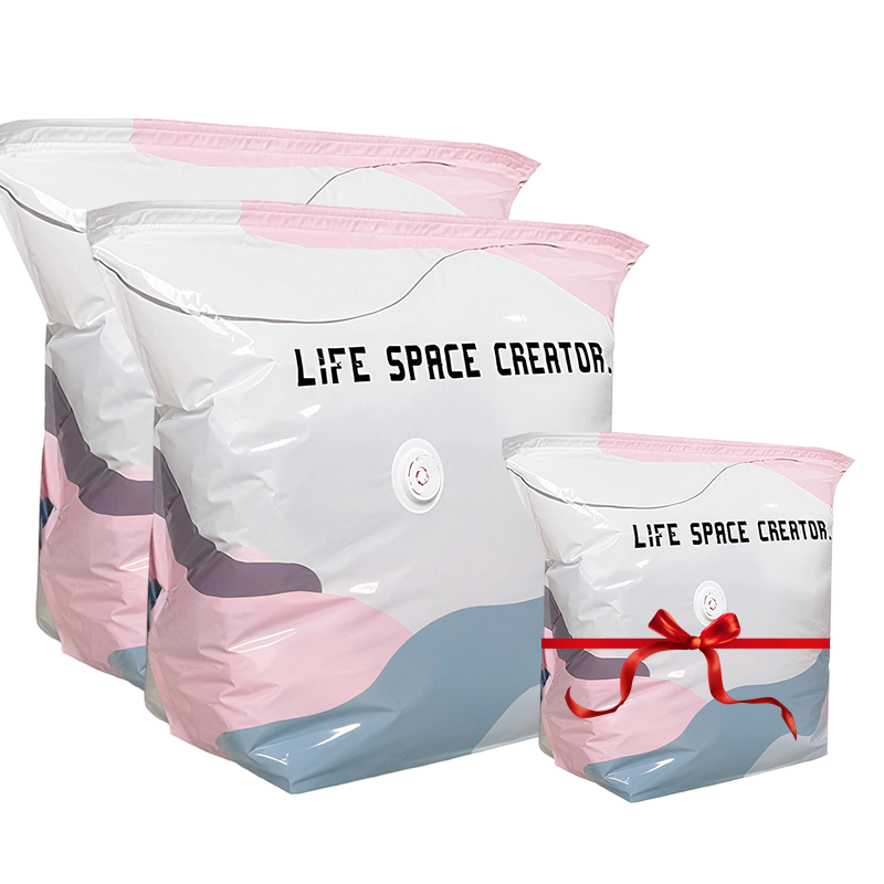 [🔥Air-Free🔥] Household 3D Compression Storage Bag, Dual-Use Vacuum Compression Storage Bag for Seasonal Clothes and Quilts