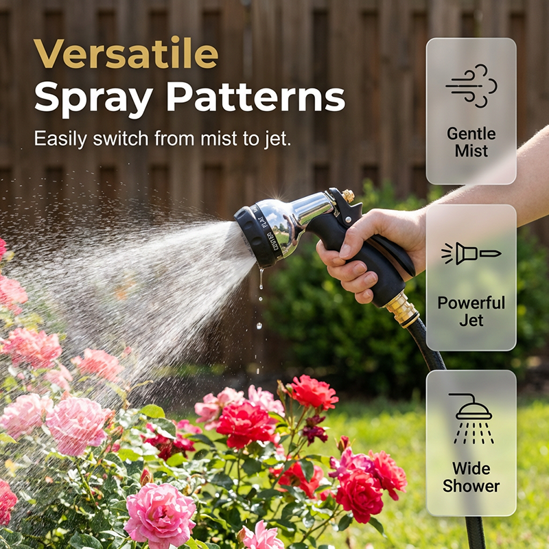 Multi-functional Car Wash High-pressure Water Hose Nozzle Sprayer
