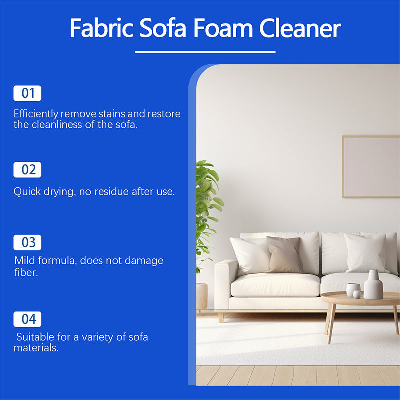Powerful Fabric Sofa Foam Cleaner