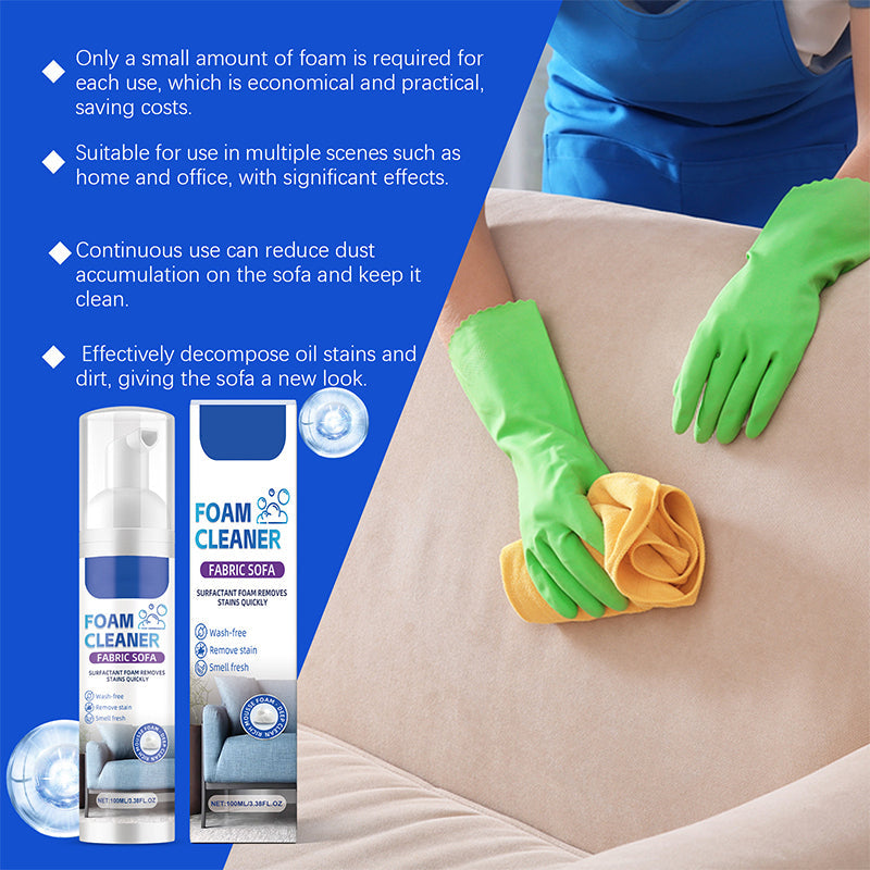 Powerful Fabric Sofa Foam Cleaner