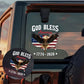 🔥  America's 250th anniversary.🔥Patriotic Eagle & Cross Car Sticker