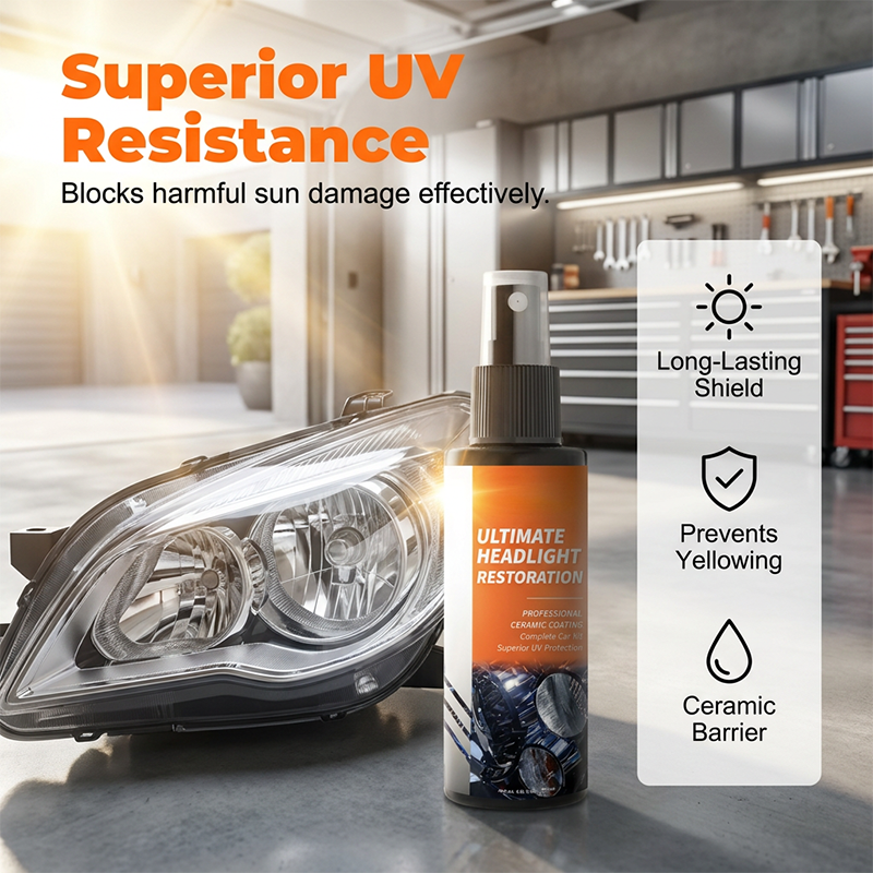 🔥HOT SALE 🔥-Professional Headlight Restoration Spray Kit