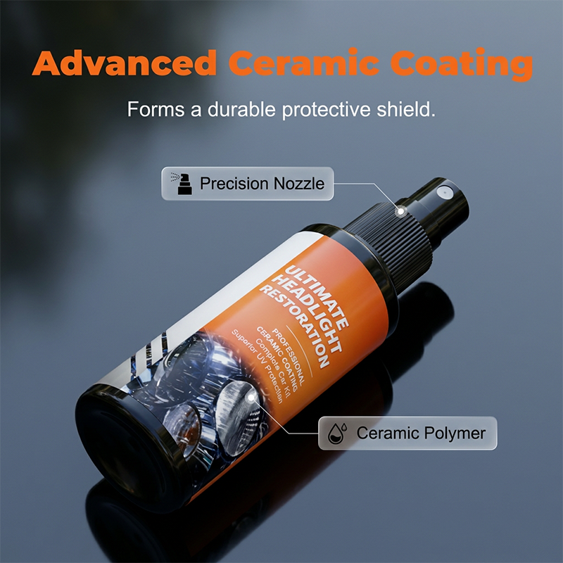 🔥HOT SALE 🔥-Professional Headlight Restoration Spray Kit