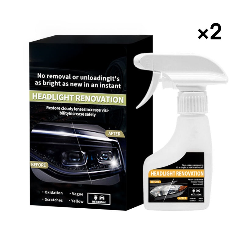 🥳2026 HOT SALE🥳💞50K+ SOLD!🛠️🚗Car Headlight Restoration Spray