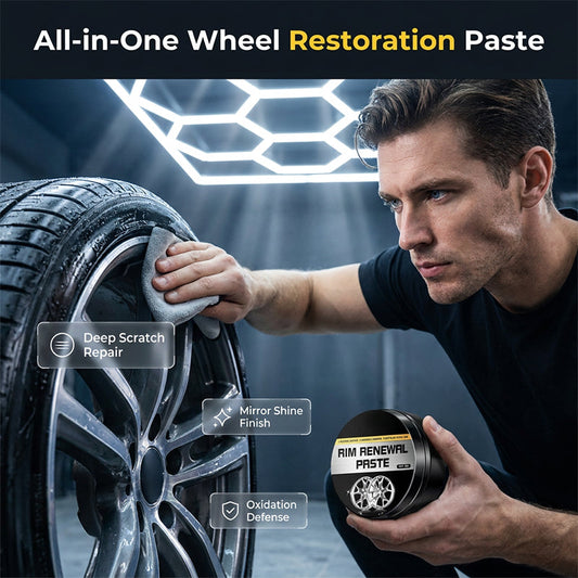 🔥Buy 2 Get 1 Free🔥All-in-One Wheel Care & Restoration Paste