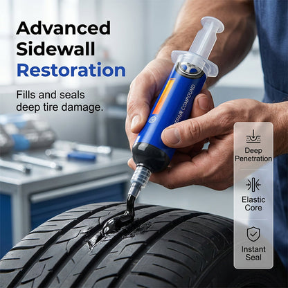 🔥Buy 1 get 1 free-🔥Heavy-Duty Rubber Repair Adhesive for Tires
