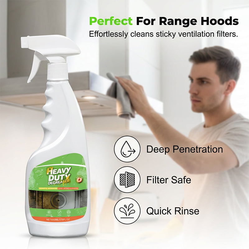 🏆LAST DAY SALE: 50% OFF🧼Heavy Duty Kitchen Degreaser Spray