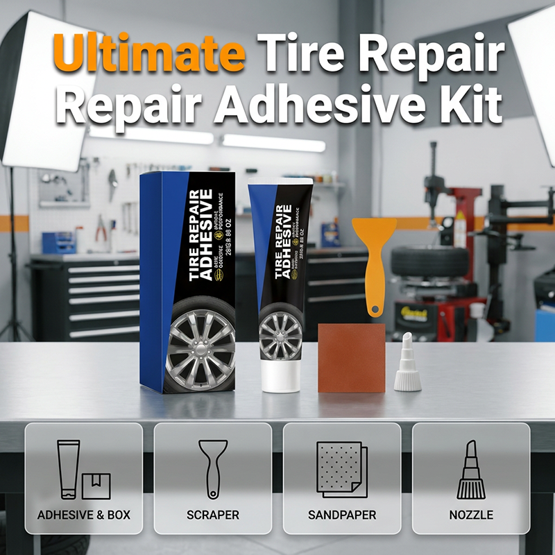 🥳2026 HOT SALE🥳💞50K+ SOLD!🛠️🚗 50% OFF!Tire Repair Adhesive Kit