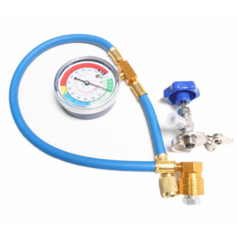 🔧💨📊 Car/Home Air Conditioning Recharge Kit – Explosion-proof Hose + Safety Valve – Cash on Delivery ❄️💪