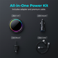 Magnetic Car Charger with Cooling Fan