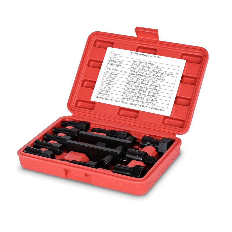 ⏳Time-Limited Special⏰10 PCS Motorcycle Bearing Puller Tool Kit – Heavy Duty & Portable – Mechanic Essential 🏍️