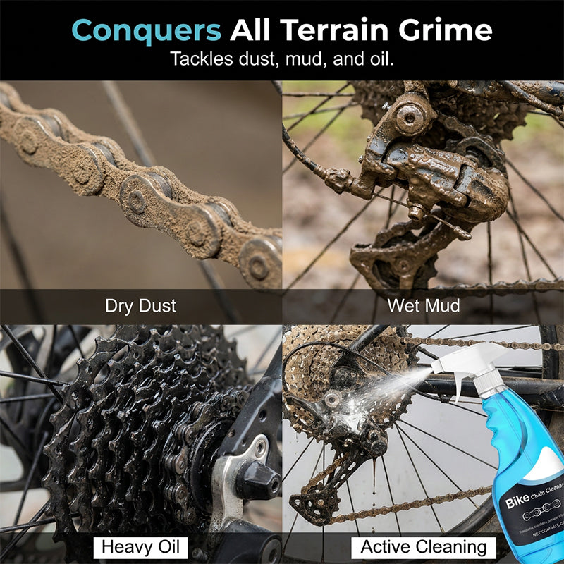 🔥BUY 3 GET 1 FREE-🔥Portable Anti-Rust Bicycle Chain Cleaning Spray
