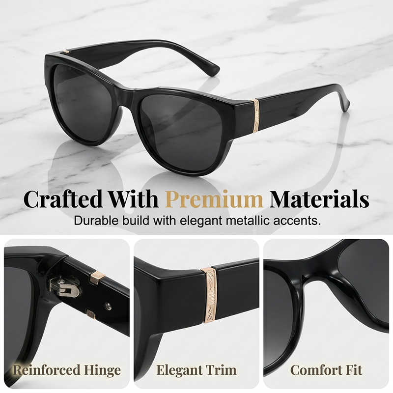 🔥 50% OFF · Large Sunglasses to Wear Over Glasses for Women ✨