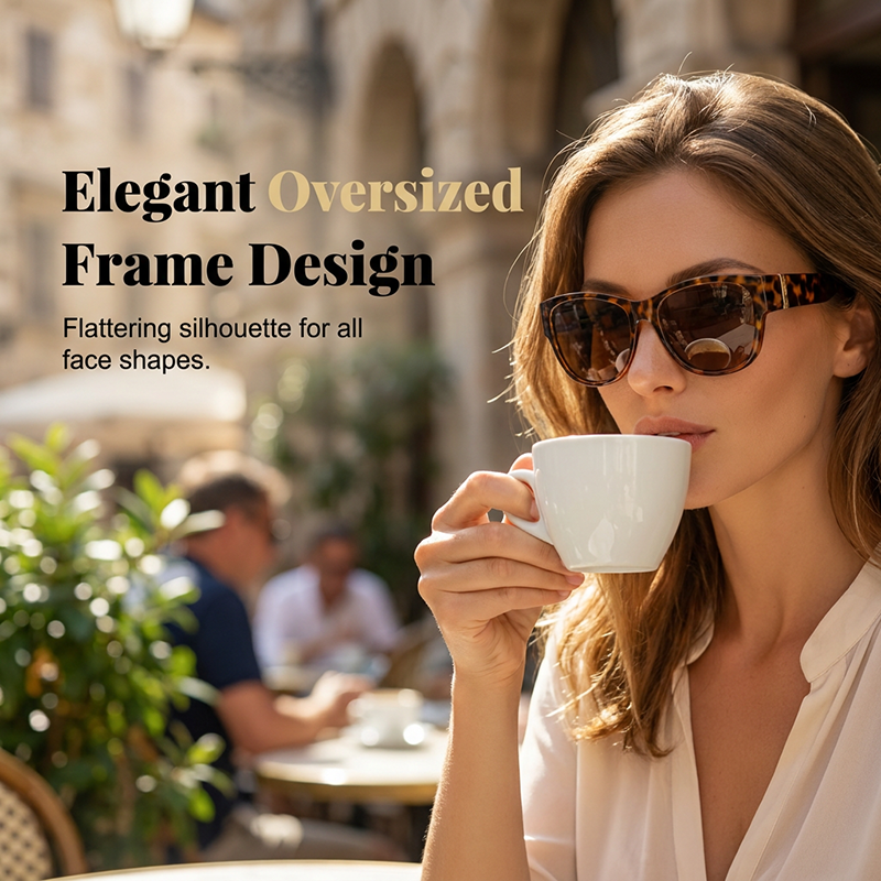 🔥 50% OFF · Large Sunglasses to Wear Over Glasses for Women ✨