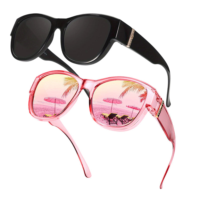 🔥 50% OFF · Large Sunglasses to Wear Over Glasses for Women ✨