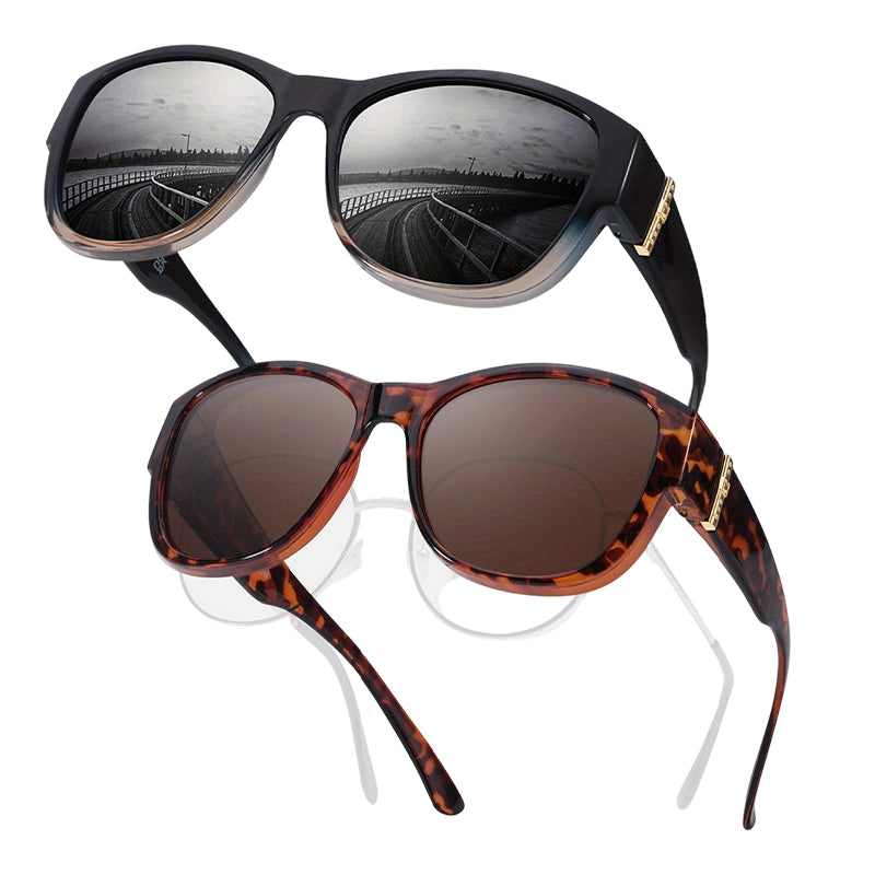 🔥 50% OFF · Large Sunglasses to Wear Over Glasses for Women ✨