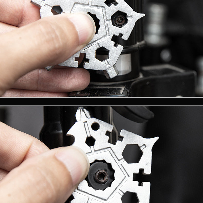 23-in-1 Snowflake-Shaped Multifunction Tool