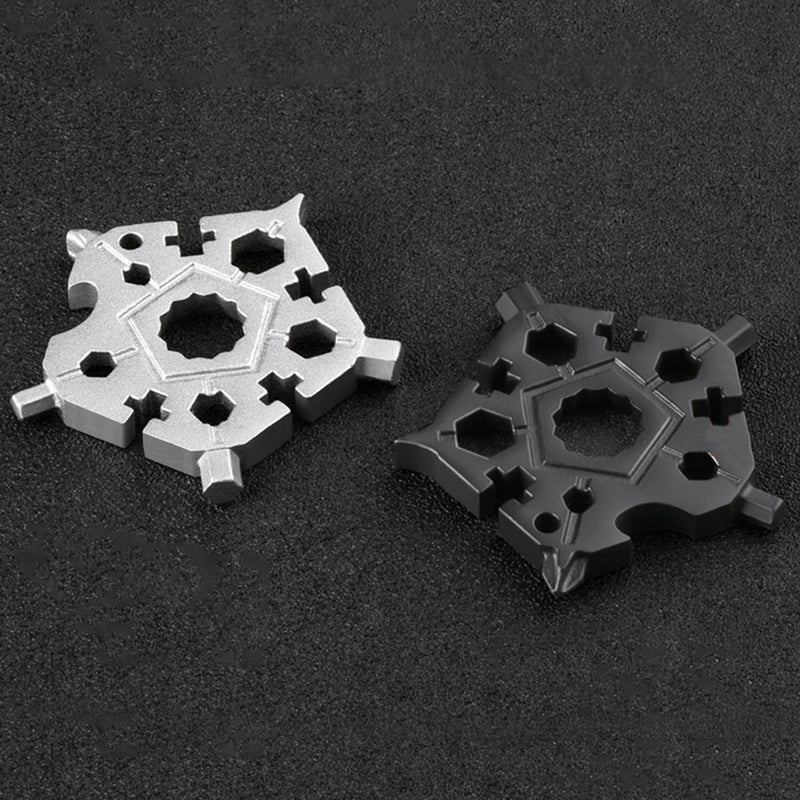 23-in-1 Snowflake-Shaped Multifunction Tool