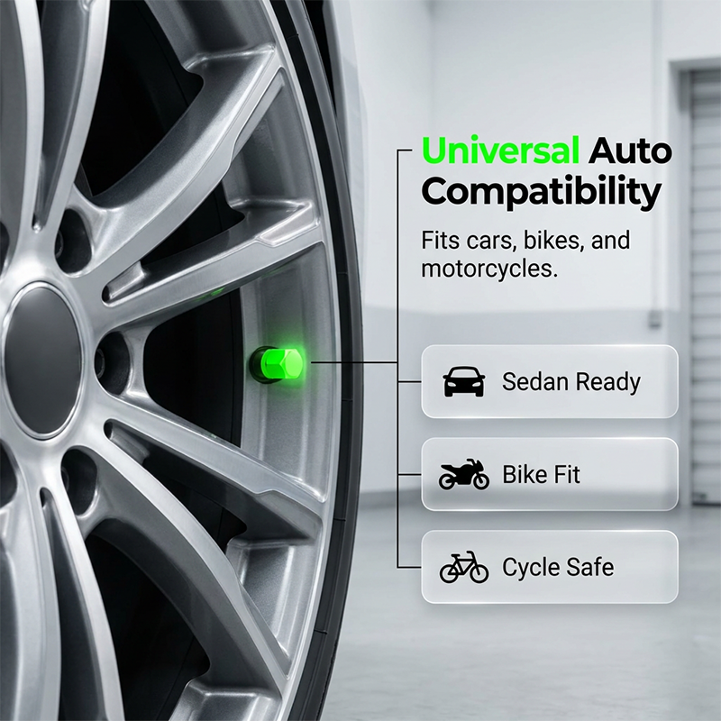 📢📢50% OFF !! ⏰ Universal Luminous Tire Valve Caps