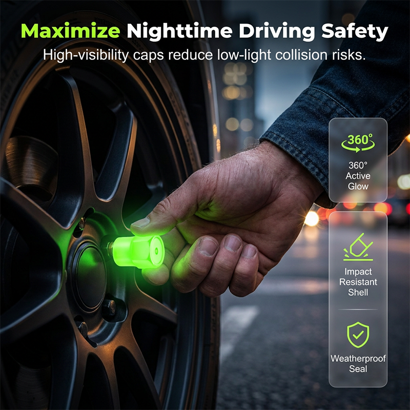 📢📢50% OFF !! ⏰ Universal Luminous Tire Valve Caps