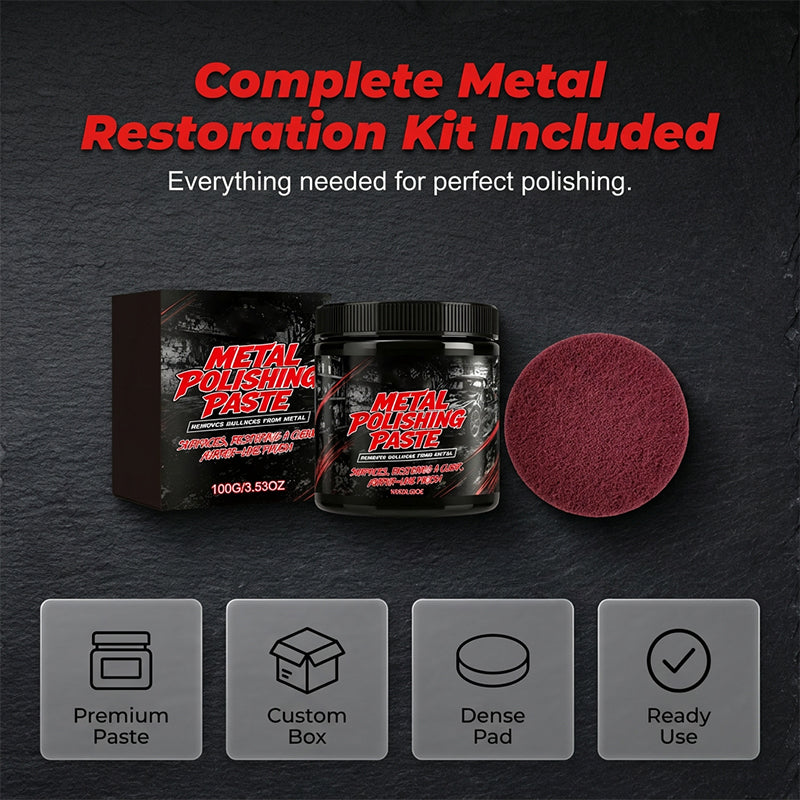 📢📢50% OFF !! ⏰All-Purpose Metal Polishing Past