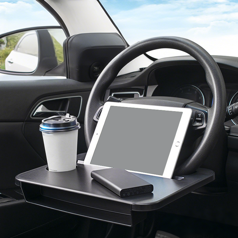 ⏳Limited-time 50% off⏰2-in-1 Car Steering Wheel Tray & Seat Gap Filler🍟🍔🥤