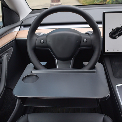 ⏳Limited-time 50% off⏰2-in-1 Car Steering Wheel Tray & Seat Gap Filler🍟🍔🥤